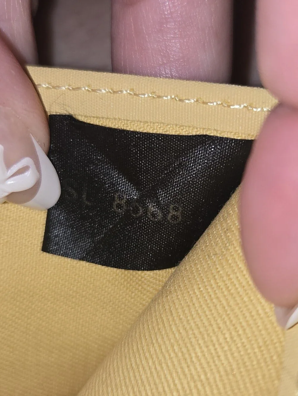 Vintage Fossil Yellow Leather Wallet Floral Embossed Tooled Studded Flap Clutch